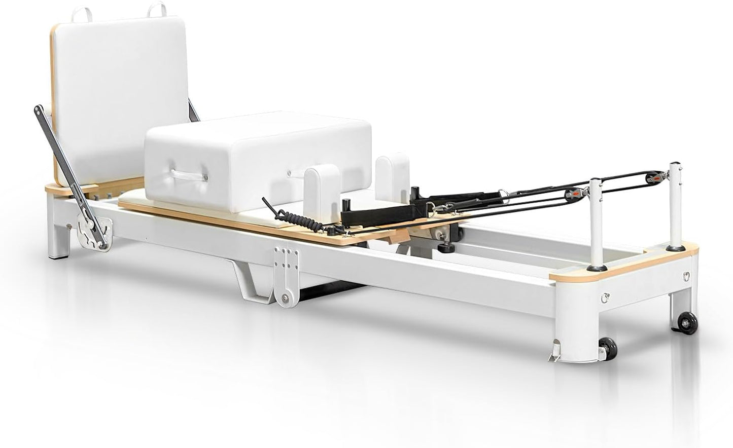 Pilates Reformer Machine, Foldable Pilates Machine for Home and Studio