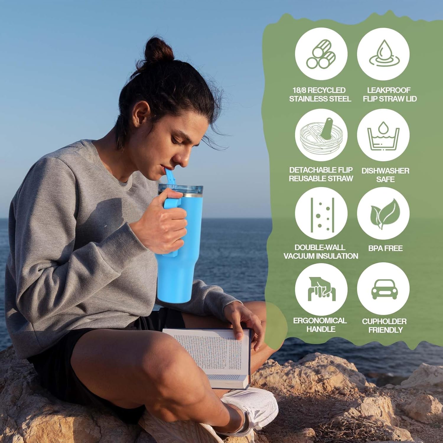 Insulated Stainless Steel Water Bottle